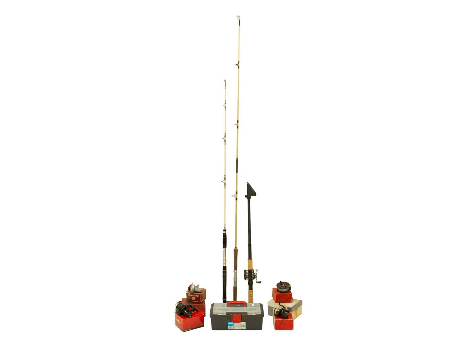 Lot 16 - Fishing reels, including Jecta II Century, boxed.