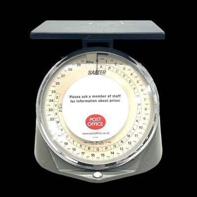 Lot 96 - A set of Post Office scales, by Salter.