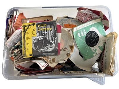 Lot 70 - A quantity of 7" 45rpm singles, mostly music...