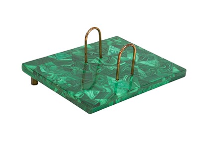 Lot 18 - A collection of polished malachite.