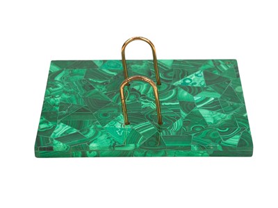 Lot 18 - A collection of polished malachite.