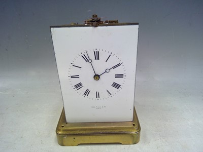 Lot 9 - A John Hall & co Paris 1890, Brass Repeating...