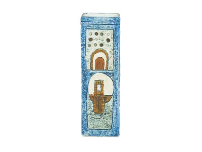 Lot 713 - A Troika rectangular vase.