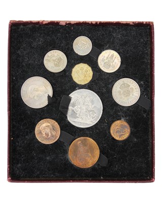 Lot 190 - A George VI 1951 Festival Of Britain proof coin set.