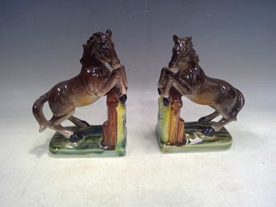 Lot 184 - A Pair of Vintage, Horse Bookends. The...