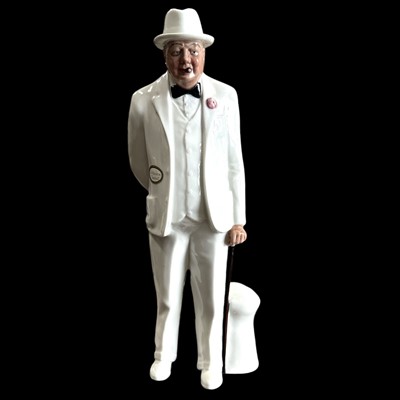 Lot 194 - A Royal Doulton figure of Sir Winston...