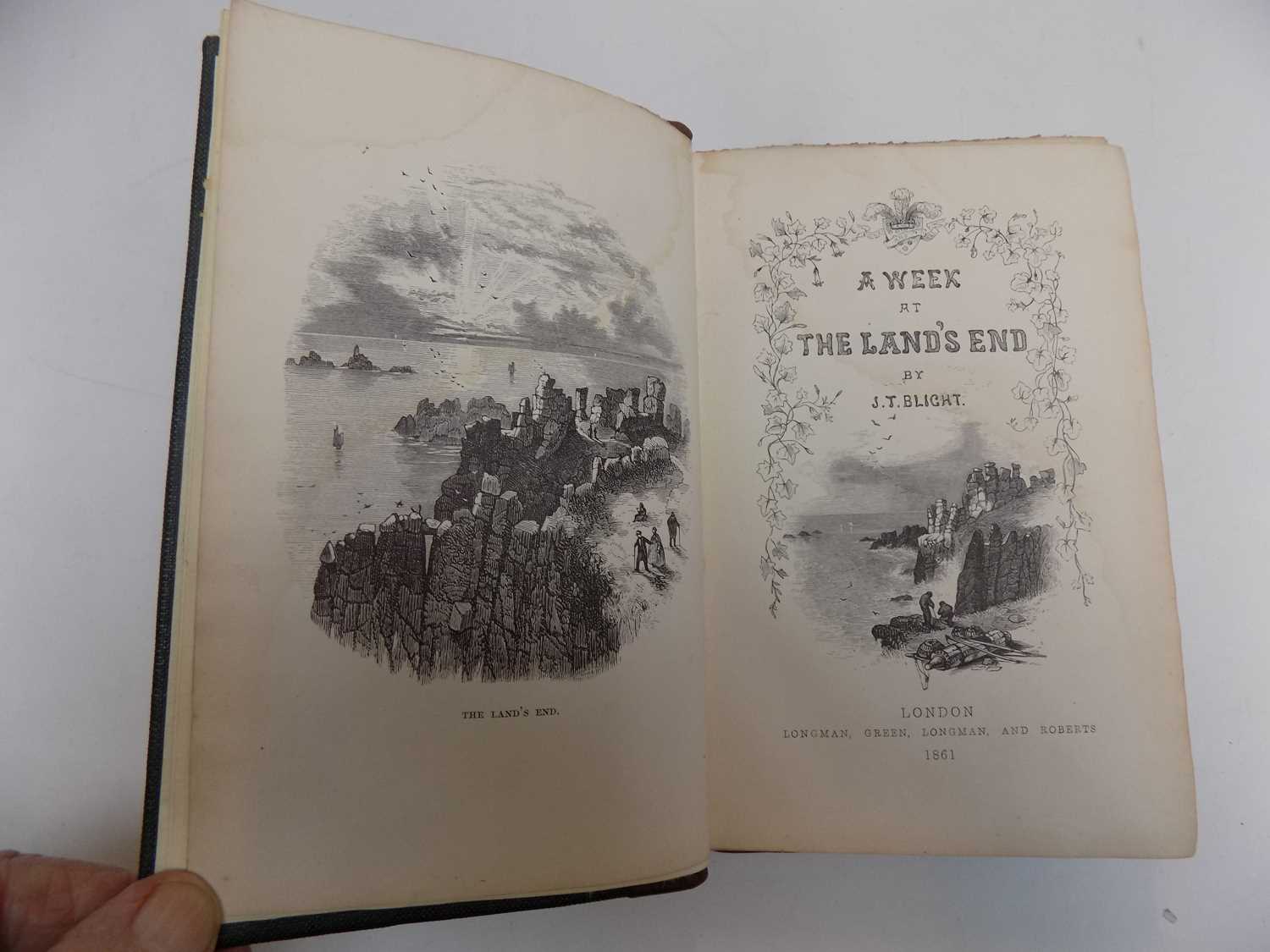 Lot 1286 - J. T. BLIGHT. "A Week at the Land's End." 1st...