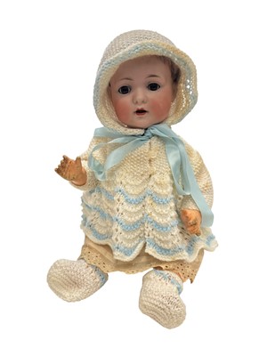 Lot 196 - A Bahr & Proschild bisque head doll, stamped...