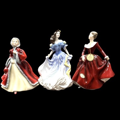 Lot 200 - Three Royal Doulton ladies, Rachel, Rebecca...