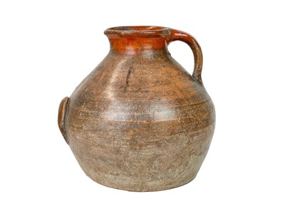 Lot 725 - A large pottery storage jug.