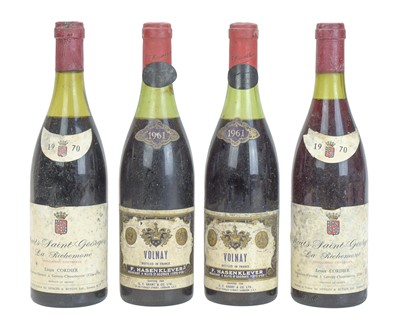 Lot 372 - Vintage wine, four bottles from a private cellar.