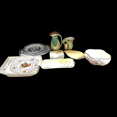 Lot 230 - A six place Royal Doulton sandwich set,...