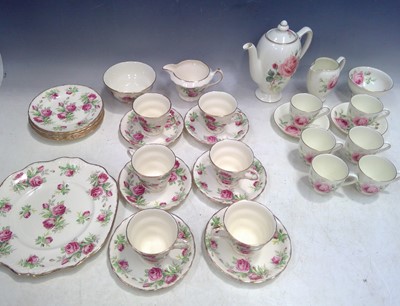 Lot 231 - A Vintage Royal Doulton " June " Coffee Set...