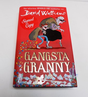 Lot 1295 - DAVID WALLIAMS. "Gangsta Granny." signed 1st...