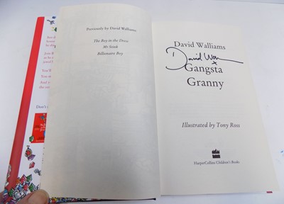 Lot 1295 - DAVID WALLIAMS. "Gangsta Granny." signed 1st...