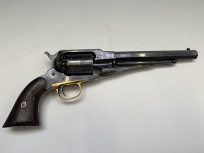 Lot 337 - An E Remington six shot new model army 1858...