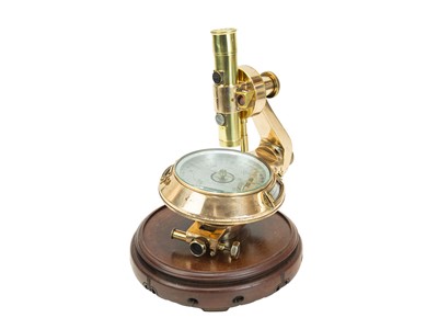 Lot 13 - A Cooke, Troughton & Simms Ltd brass miner's dial.