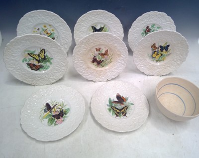 Lot 63 - Eight 23cm diameter Royal Cauldon "...