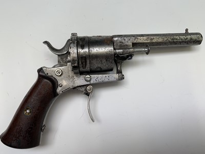 Lot 343 - A 19th Century Smith & Wesson 5 shot revolver,...