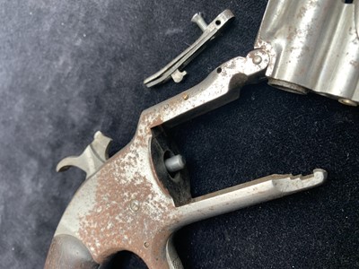 Lot 343 - A 19th Century Smith & Wesson 5 shot revolver,...