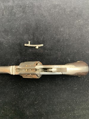 Lot 343 - A 19th Century Smith & Wesson 5 shot revolver,...