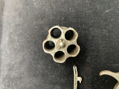 Lot 343 - A 19th Century Smith & Wesson 5 shot revolver,...