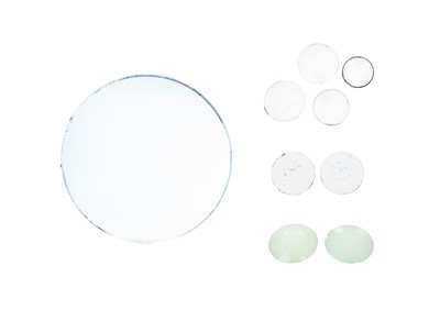 Lot 816 - A collection of mirror plates.