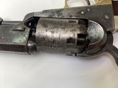 Lot 349 - A Colt percussion five-shot revolver, serial...