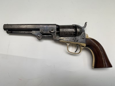 Lot 349 - A Colt percussion five-shot revolver, serial...