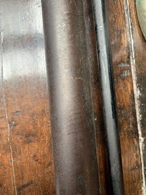 Lot 352 - A 19th-century percussion 8 bore duck gun, of...