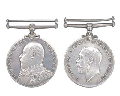 Lot 278 - Royal Navy Reserve Long Service Medal.