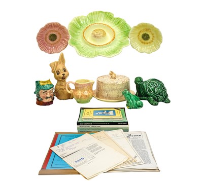 Lot 657 - Sylvac ceramics and books.