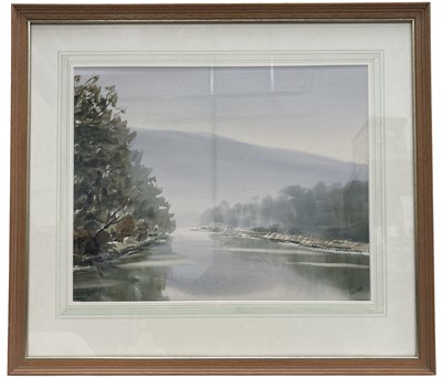 Lot 80 - Ron RANSON (XX), 'Early Morning On The Wye',...