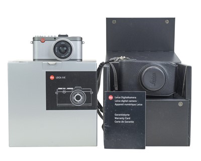 Lot 221 - A Leica X-E type 102 compact camera.