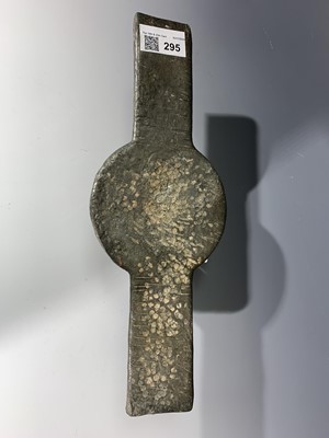 Lot 295 - A Penpoll tin ingot, stamped with the lamb and...