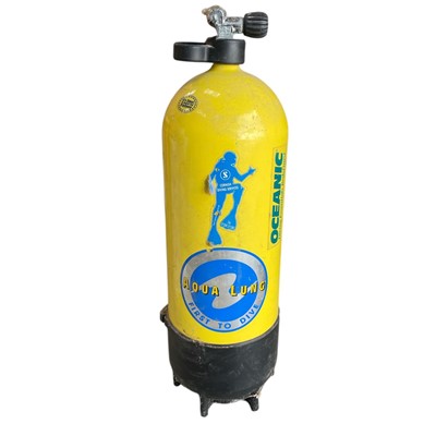 Lot 109 - An Aqua Lung Scuba Tank.