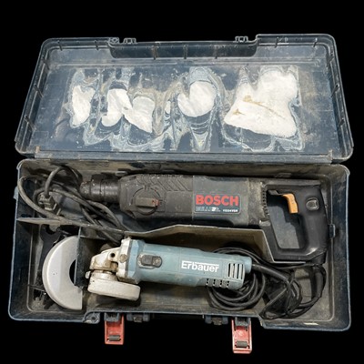 Lot 119 - A Bosch Bulldog 11224VSR 110V hammer...
