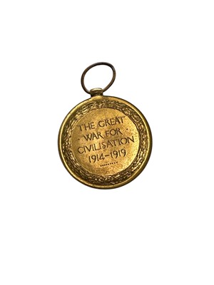 Lot 8 - WWI Great War Medal, awarded to Sgt. G. H....
