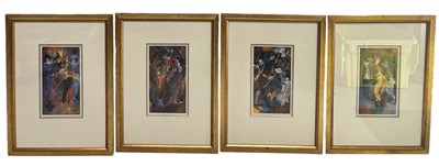 Lot 131 - Four Harlequin/Joker prints by Jack McCarthy,...