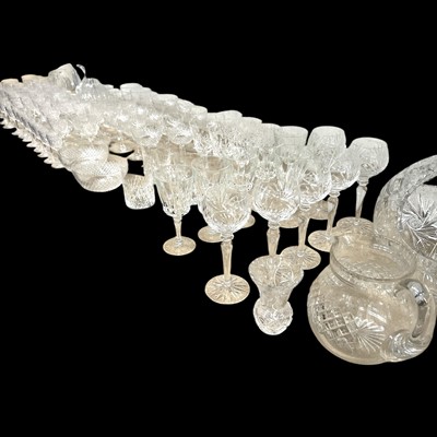 Lot 133 - A large amount of cut glass and crystal...