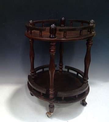 Lot 138 - A Vintage Circular Tea / Drinks Trolley. The...