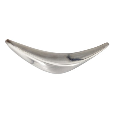 Lot 18 - AARRE & KROGH, a Danish modernist sterling silver brooch.