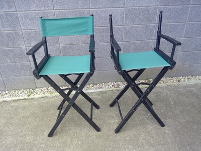 Lot 167 - Two Tall Directors' Chairs. The Chairs are...