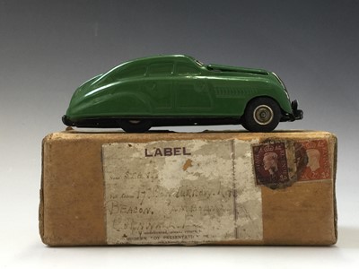 Lot 614 - Tin plate Schuco car. A 'Kommando Anno 2000'...