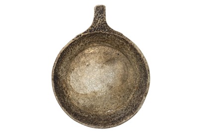 Lot 422 - A large Indian stone platter or parat bowl.