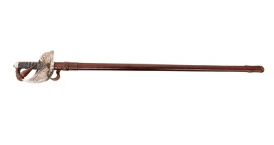 Lot 215 - A George VI 1897 pattern Royal Marines officer's sword.