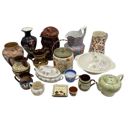 Lot 52 - Assorted Jugs, Vases, Dishes, including a...