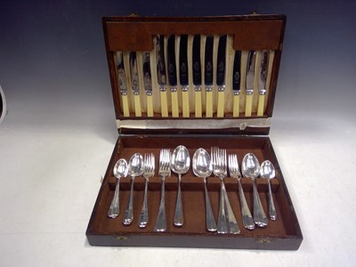 Lot 40 - A Thomas H Goff & Co. Six Place Setting...