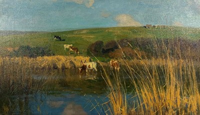 Lot 168 - Algernon Mayow TALMAGE (1871-1939) Cattle...