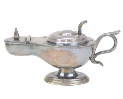 Lot 305 - A Dunhill Aladdin's lamp type table lighter.